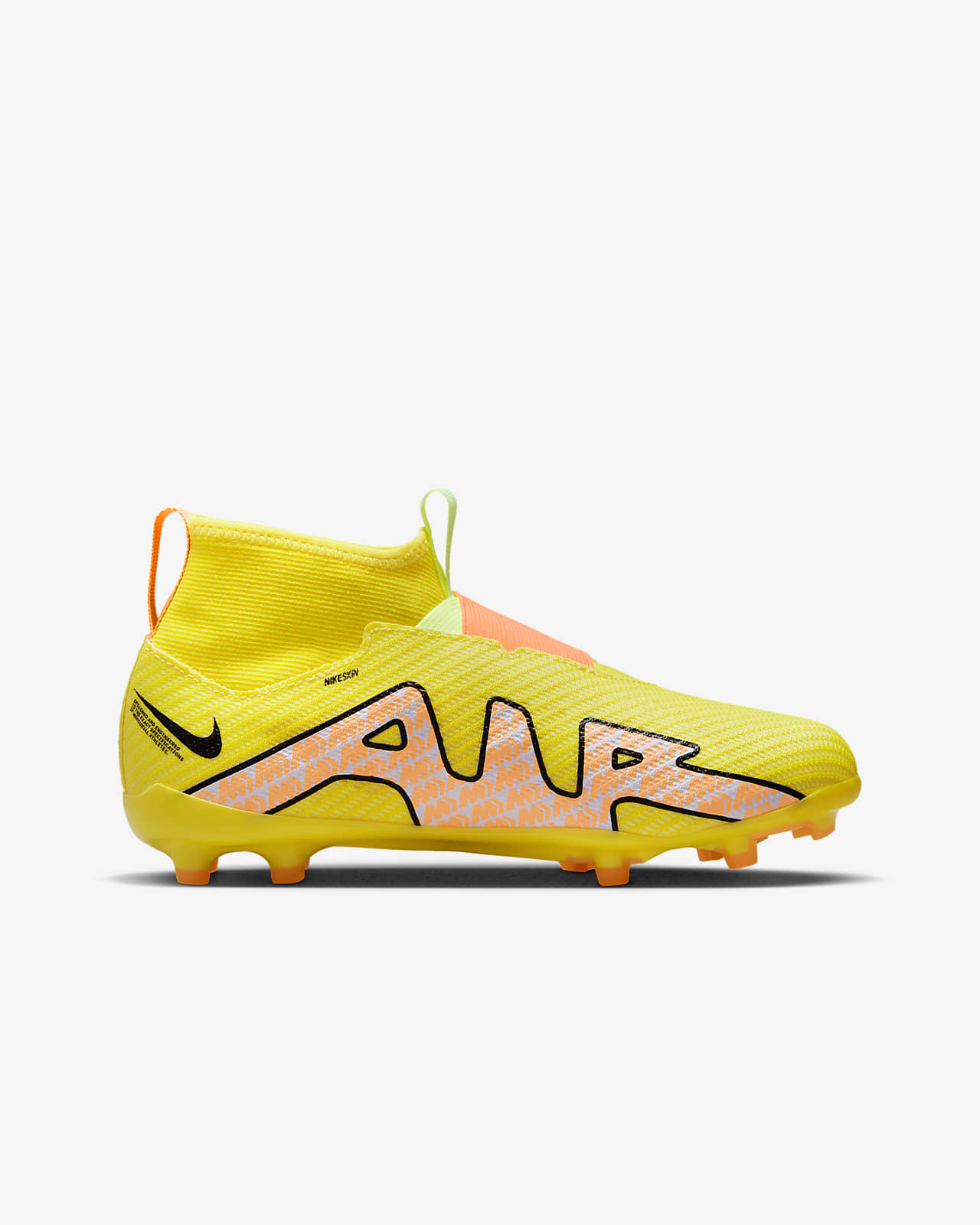 Chaussure de football à crampons pour terrain sec Nike Jr. Zoom Mercurial Superfly 9 Pro FG pour Jeune enfantEnfant plus âgé