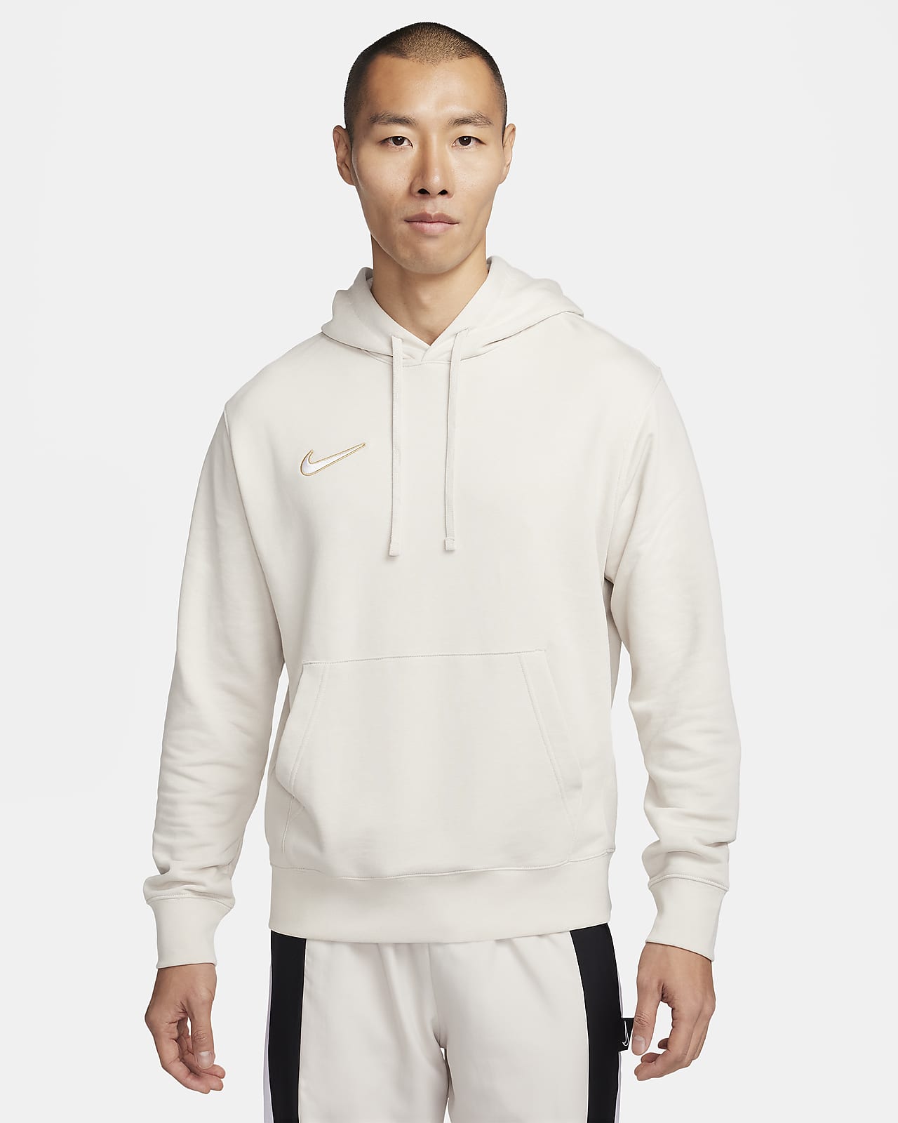 Nike Club Men's Pullover French Terry Soccer Hoodie