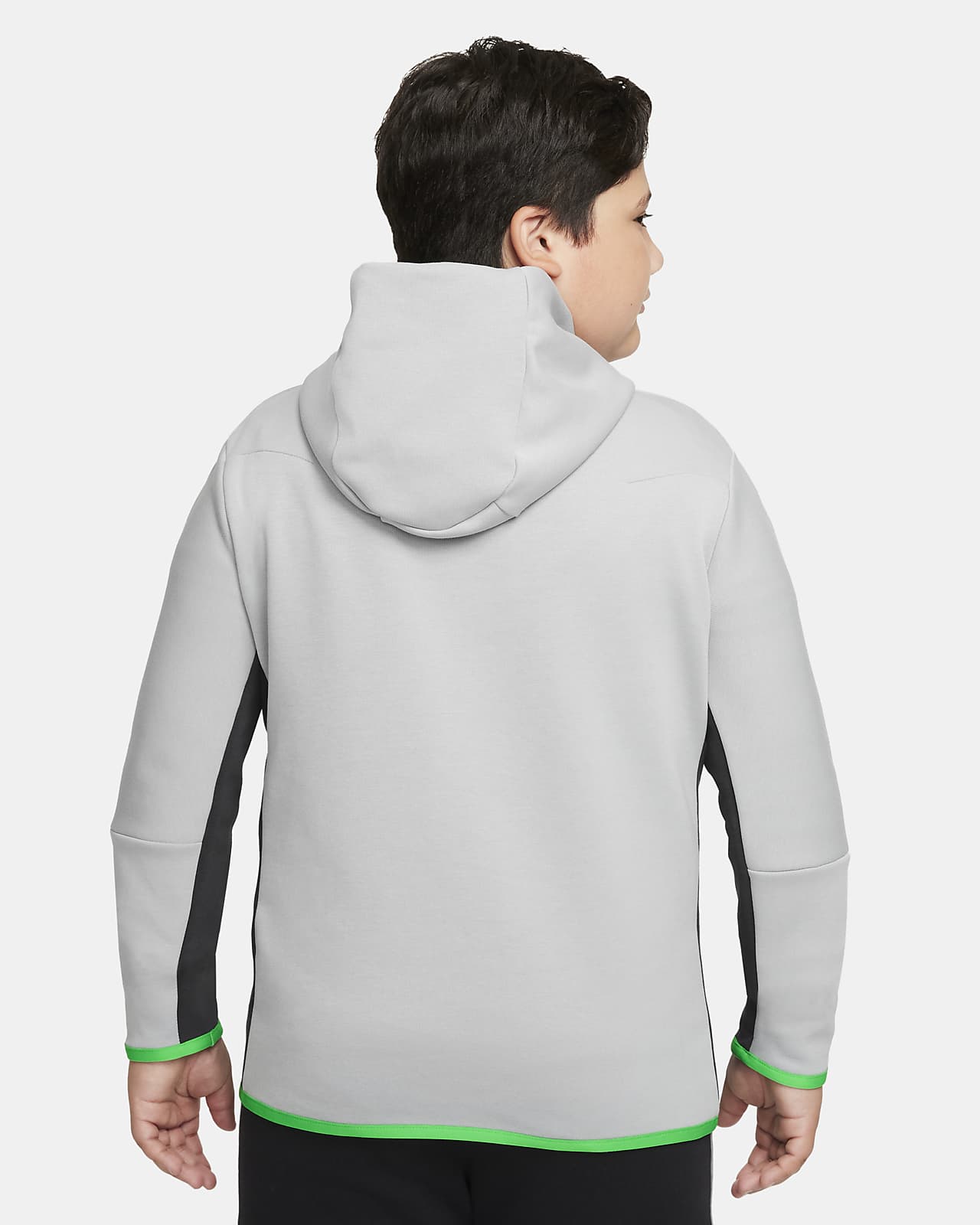Nike Sportswear Tech Fleece Older Kids' (Boys') Full-Zip Hoodie. Nike ID