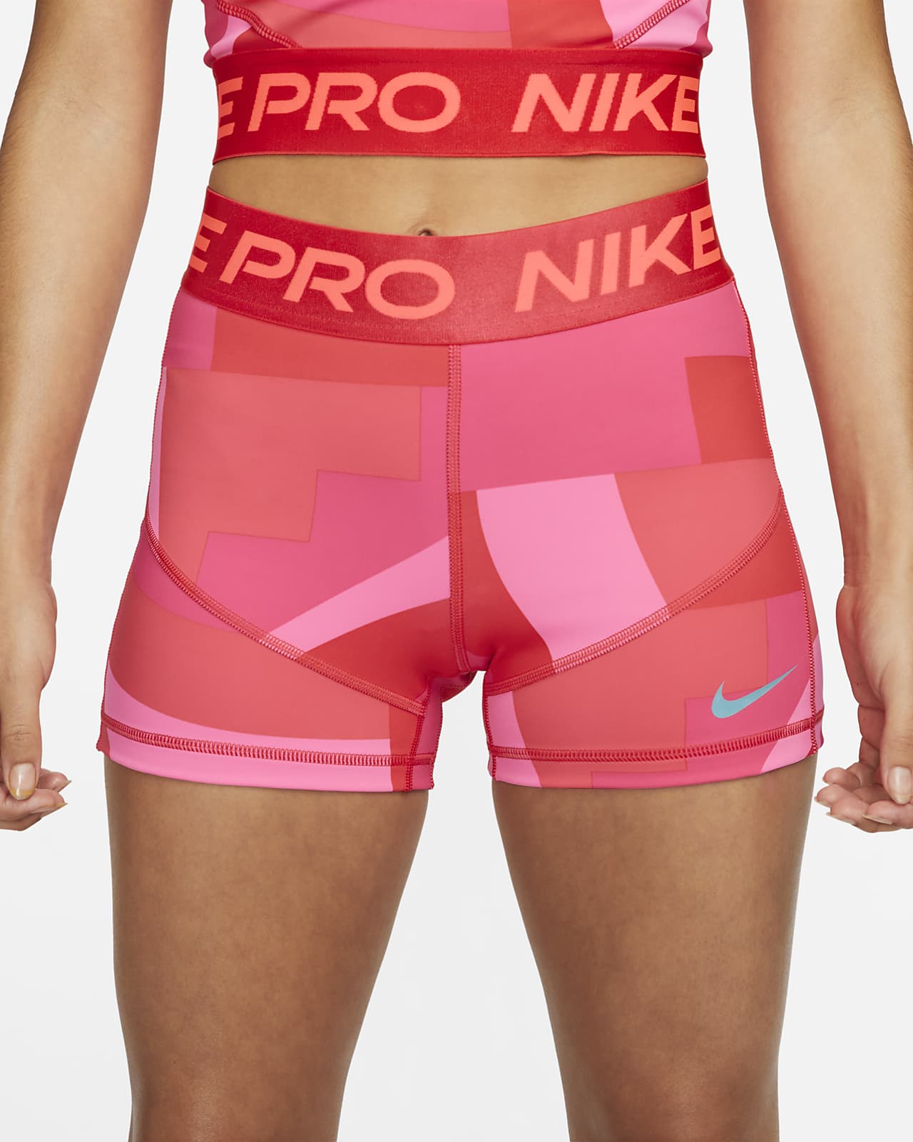 Lionel Green Street Halve cirkel belegd broodje Nike Pro Dri-FIT Women's Mid-Rise 3" Training Short. Nike.com
