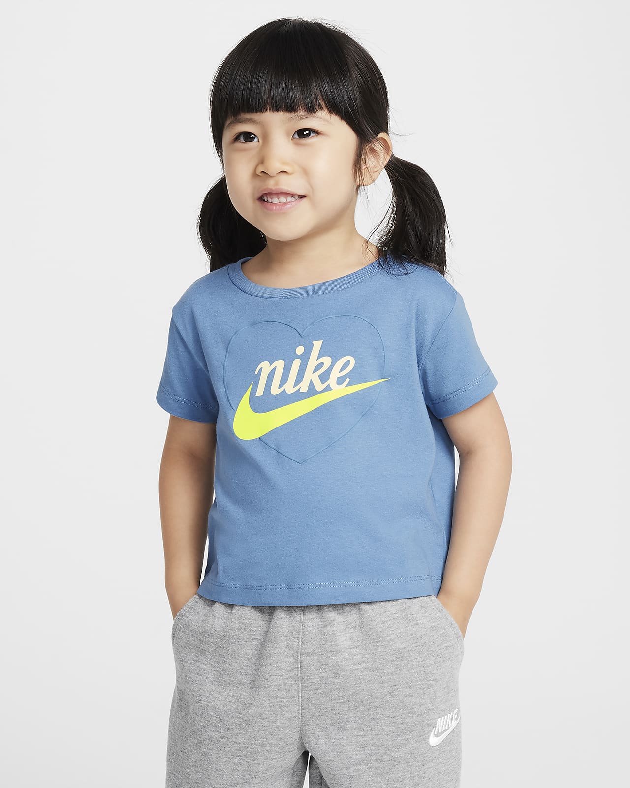 Nike New Impressions Toddler Heart Graphic T-Shirt
