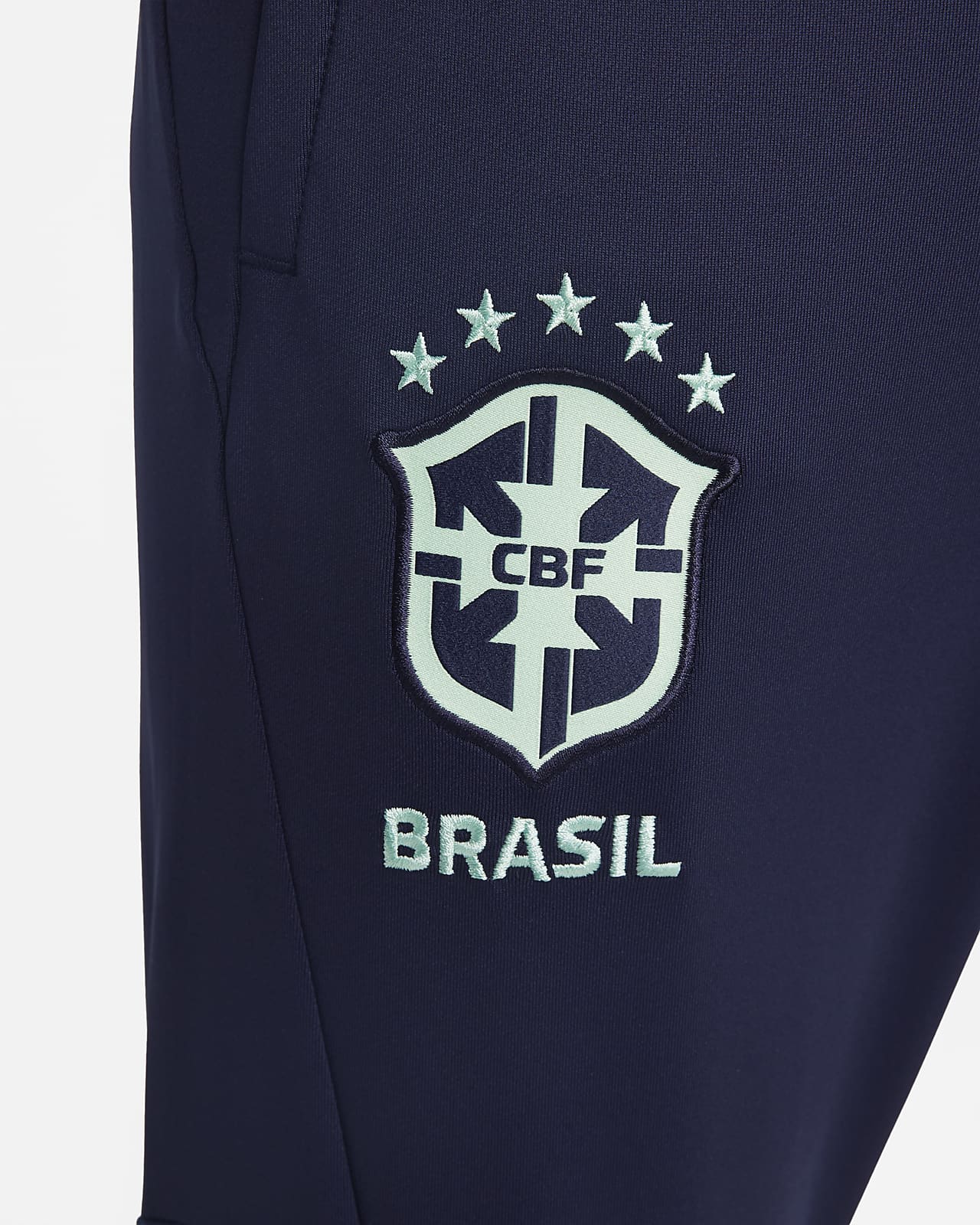 Brazil Strike Men's Nike DriFIT Knit Football Pants. Nike CZ