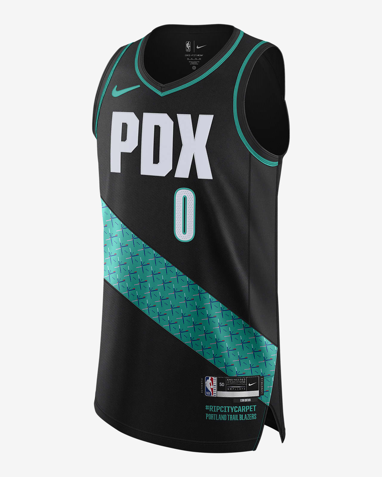Jersey Nike Dri-FIT ADV NBA Authentic para Portland Trail Blazers City Edition. Nike.com