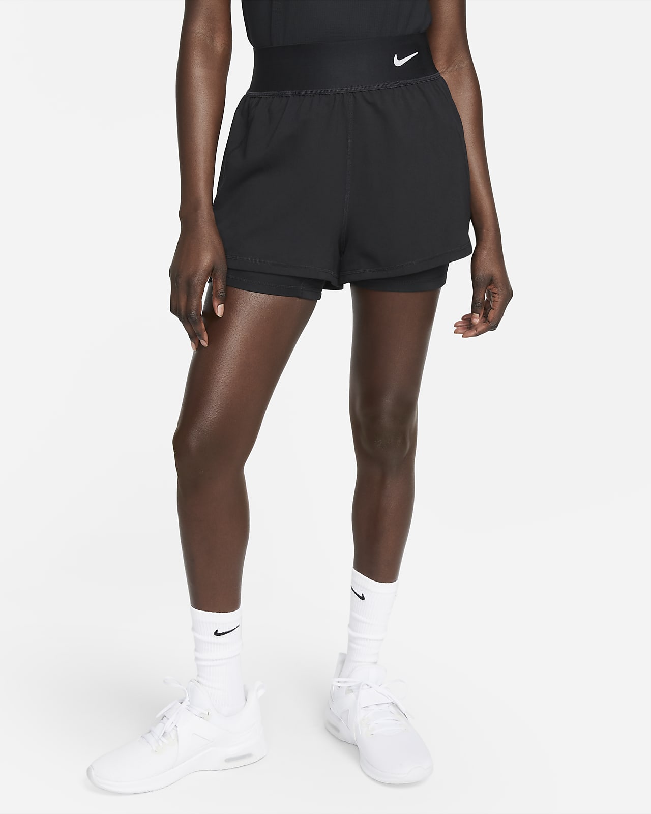 Falda de tenis corta para mujer Nike Dri-FIT Advantage