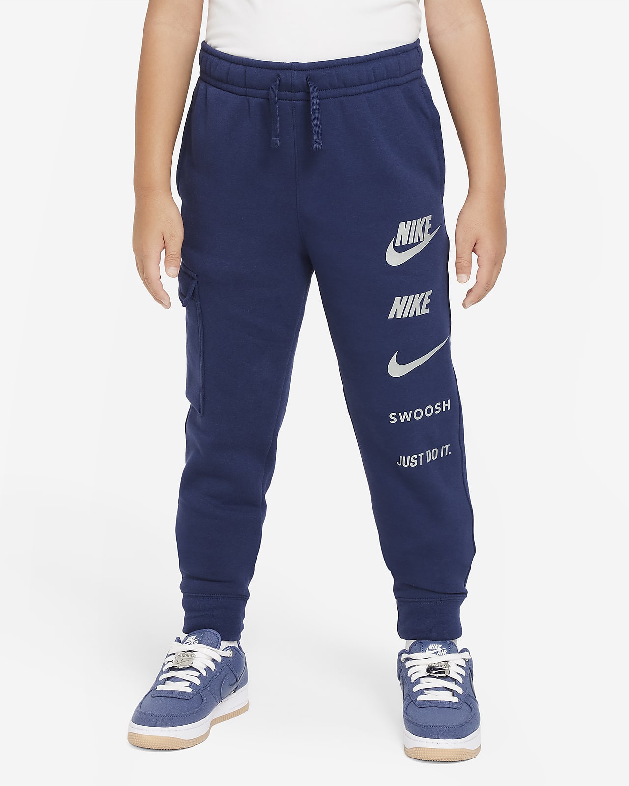Nike Sportswear Older Kids' (Boys') Fleece Cargo Trousers