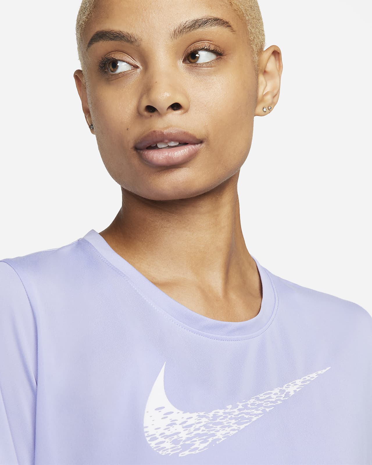 Nike Swoosh Run Women's Short-Sleeve Running Top. Nike AT