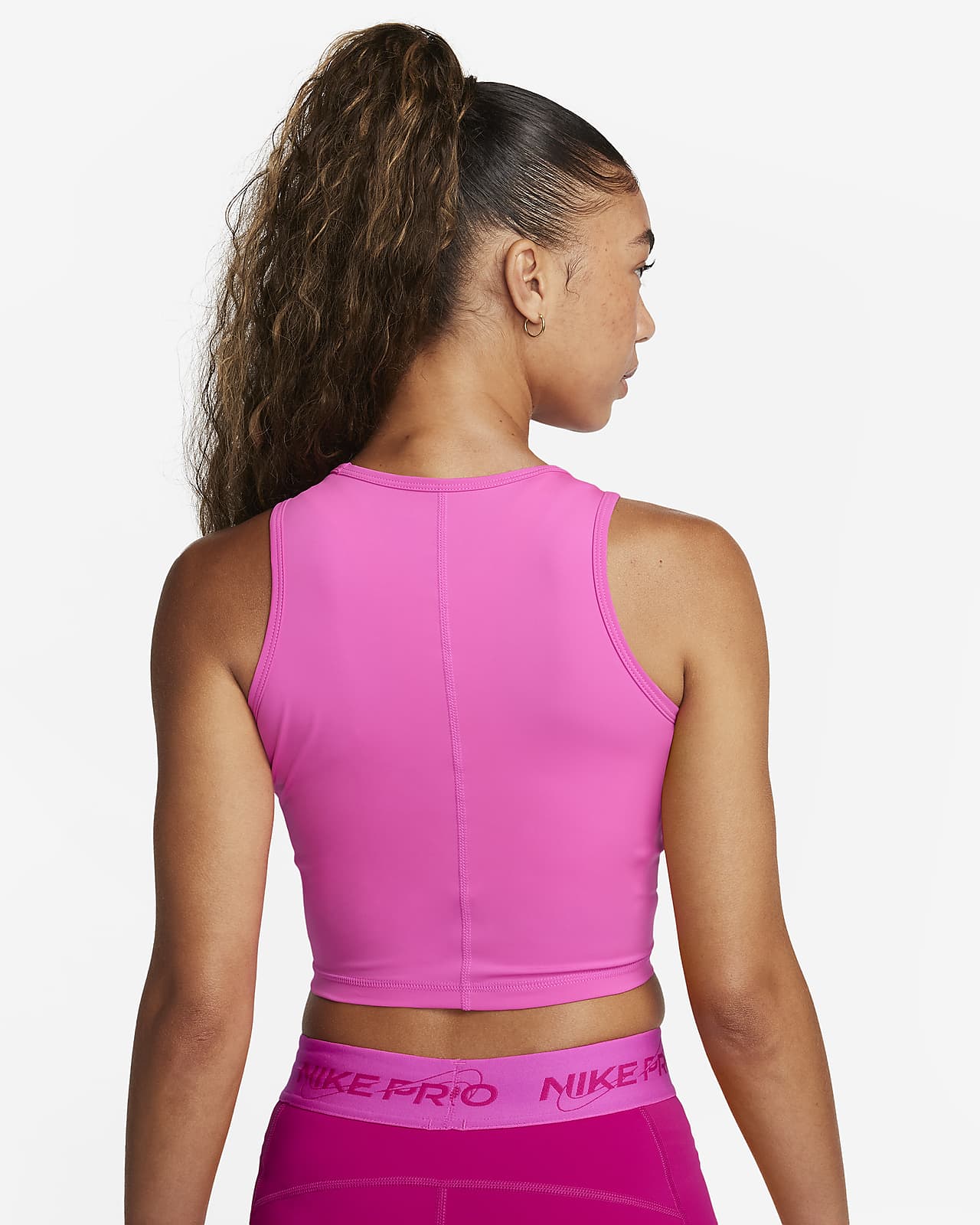 Nike Pro Dri Fit Sleeveless T-Shirt Pink