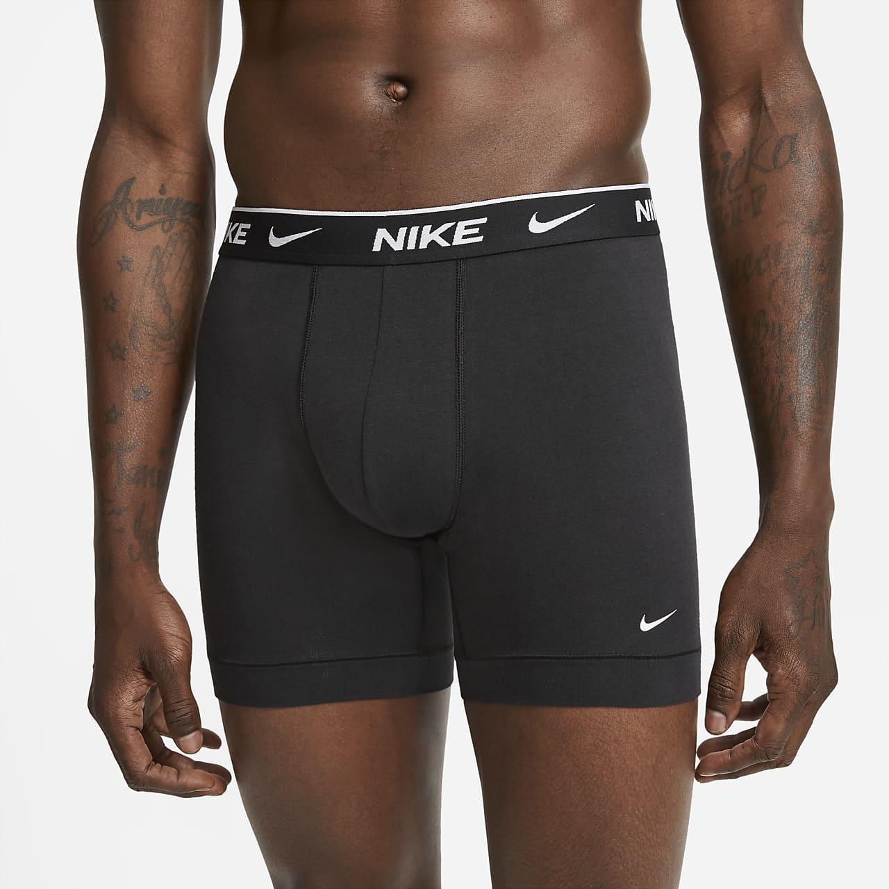 Nike Everyday Cotton Stretch Men's Boxer Briefs (3-Pack). Nike.com