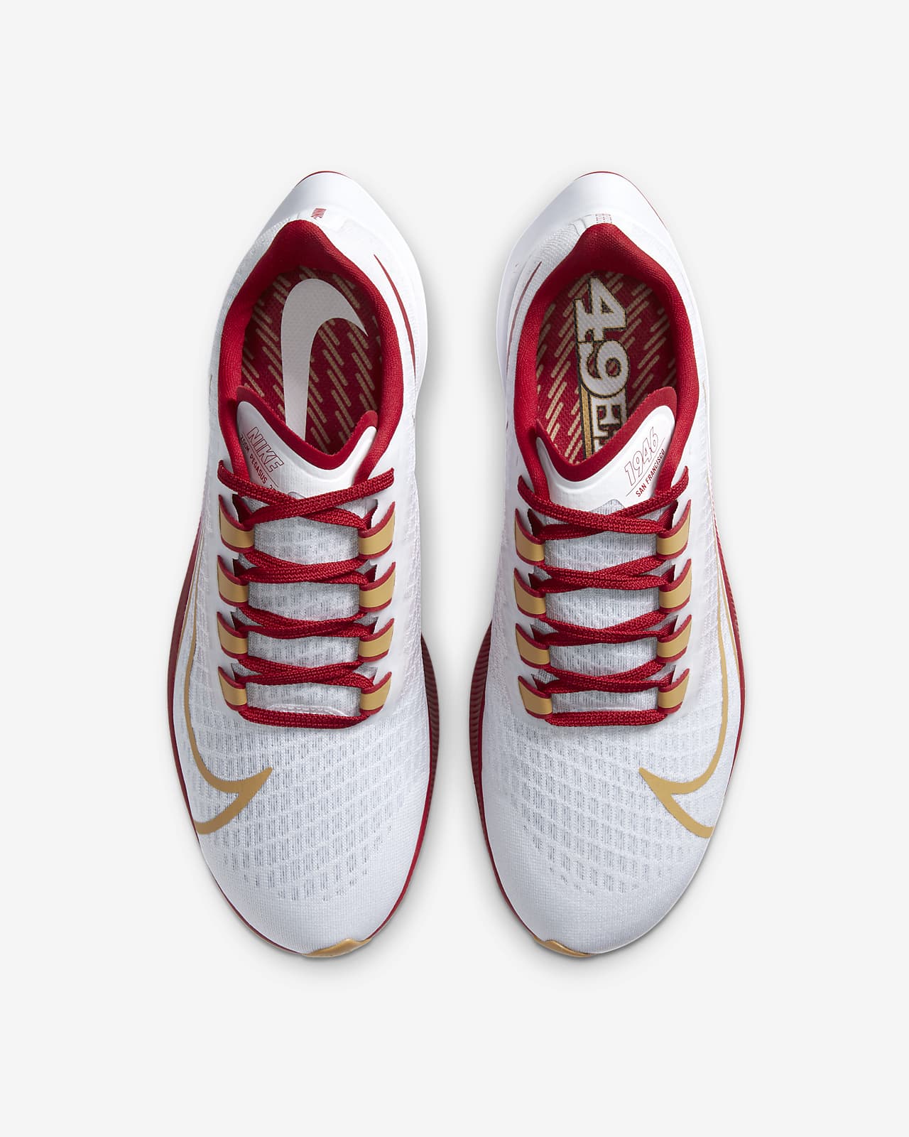 49ers pegasus shoes