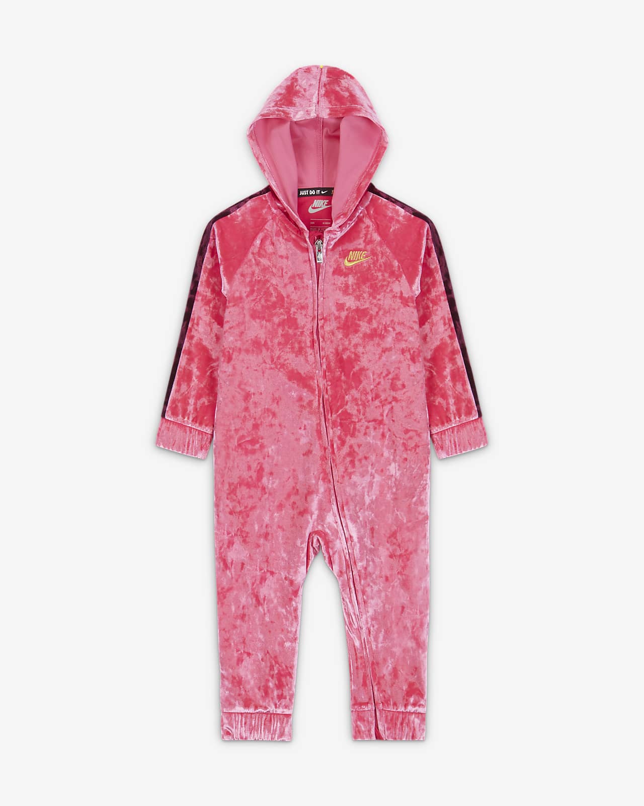 nike baby velour tracksuit