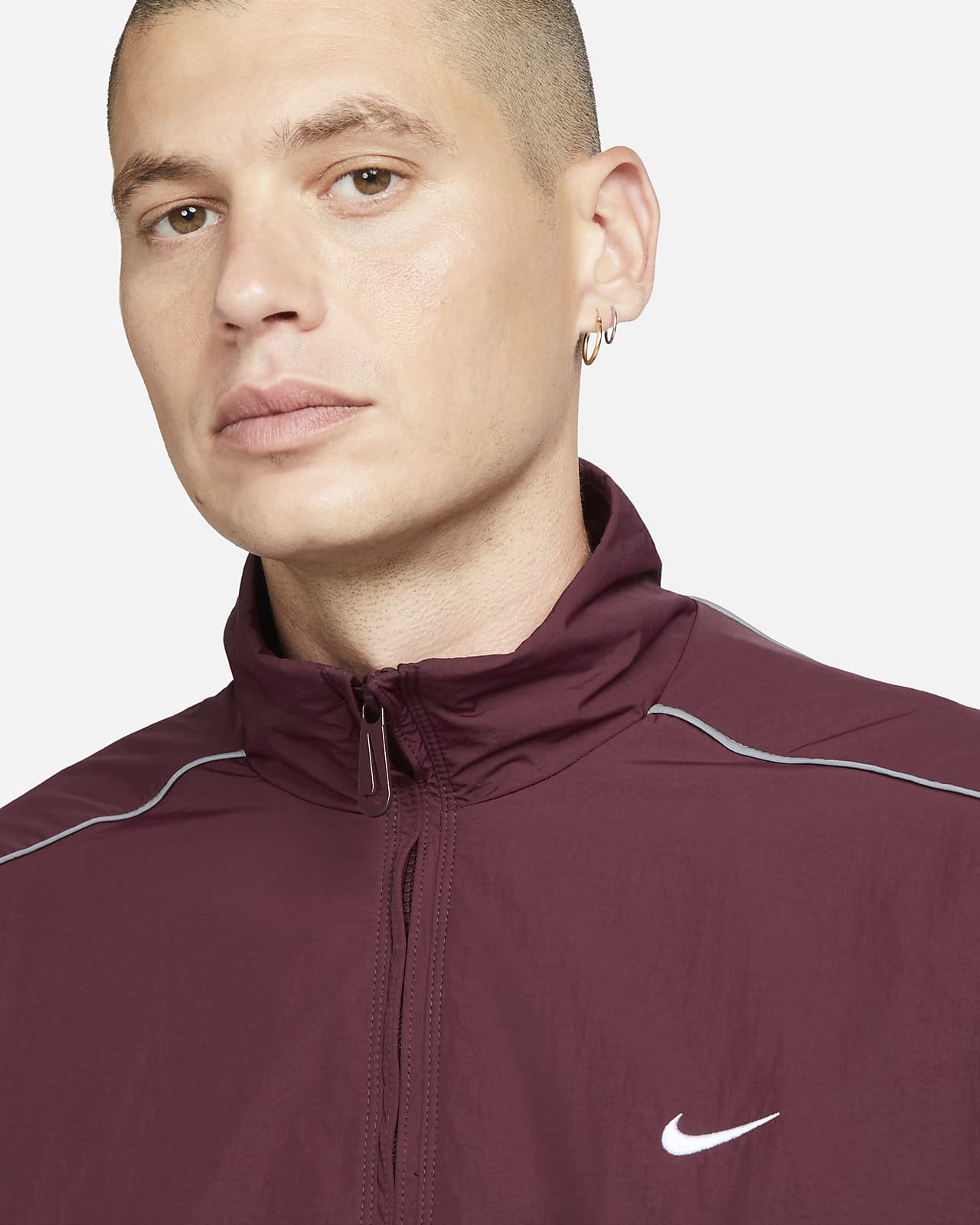 Nike Sportswear Solo Swoosh Men's Woven Tracksuit Jacket