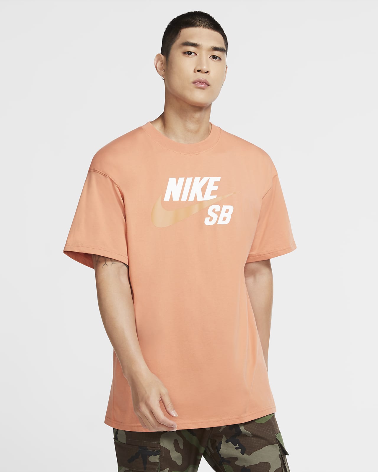 Nike SB Men's Logo Skate T-Shirt. Nike.com