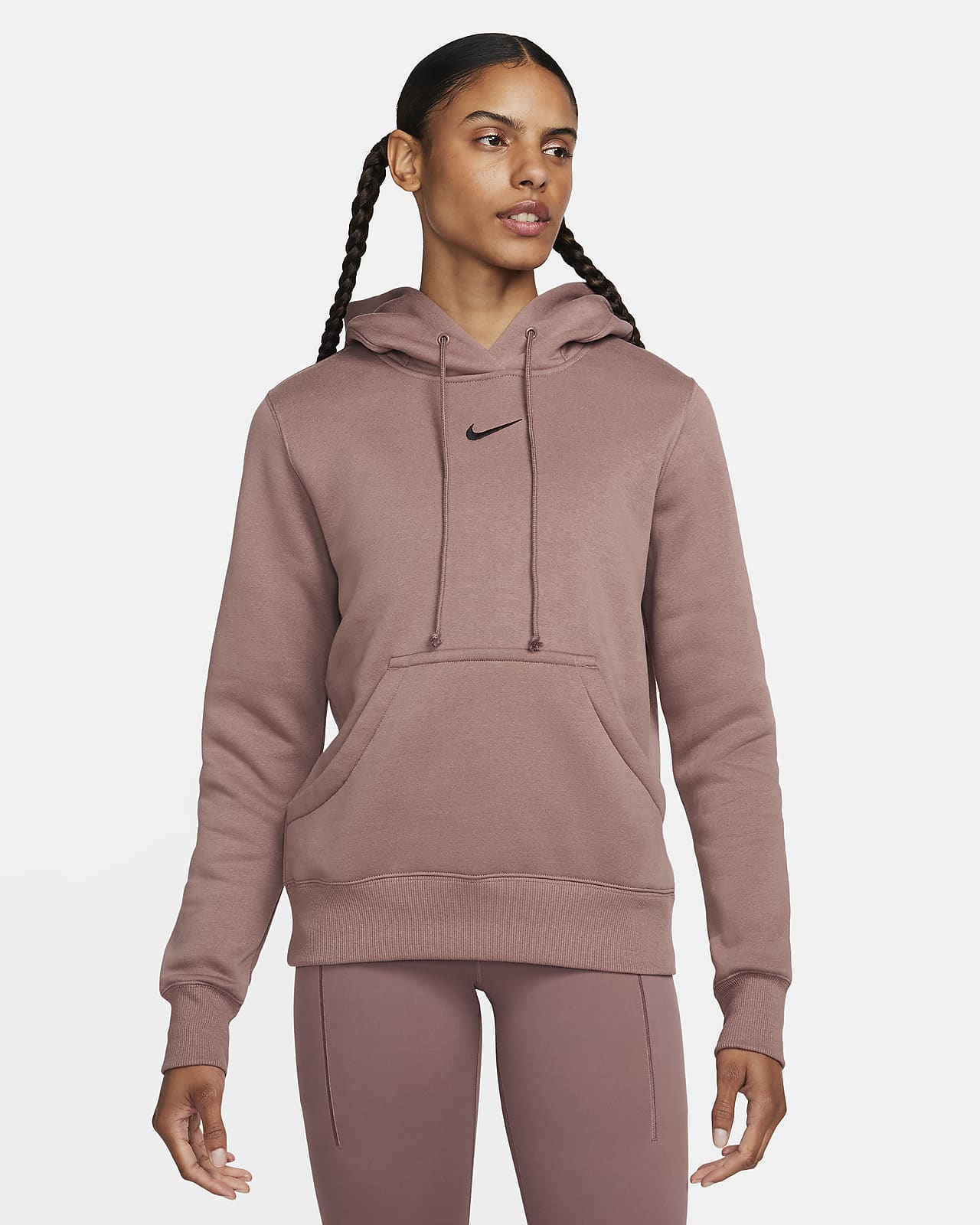 Nike Sportswear Phoenix Fleece LAvender Crewneck Sweatshirt