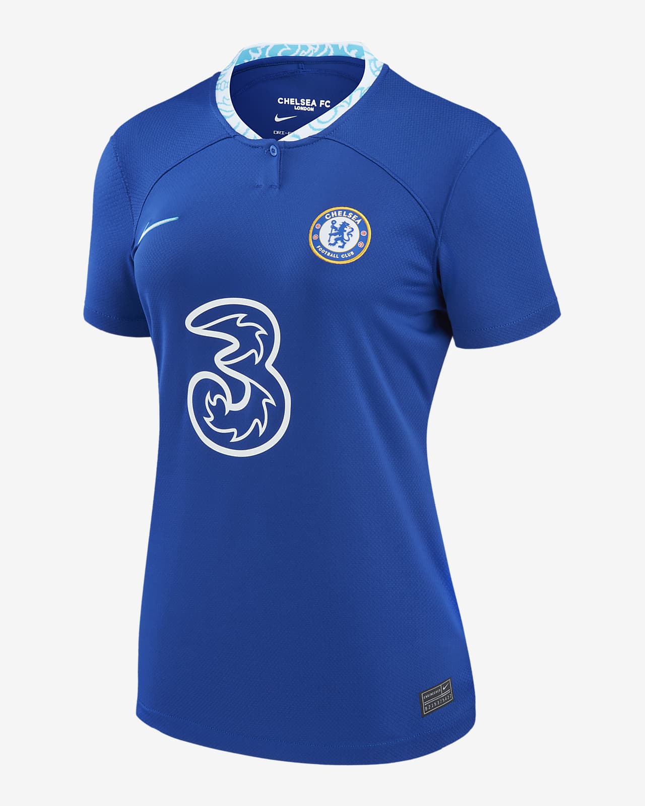 Jersey de fútbol Nike Dri-FIT para mujer del Chelsea local (Kai 2022/23 Stadium. Nike.com