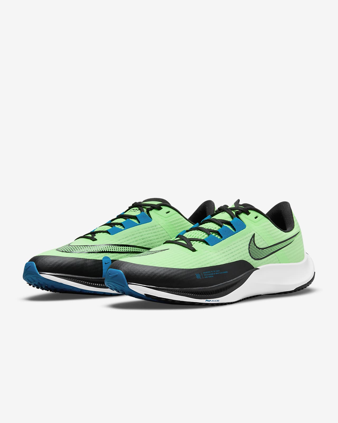 Nike Air Zoom Rival Fly 3 男款路跑競速跑鞋。Nike TW