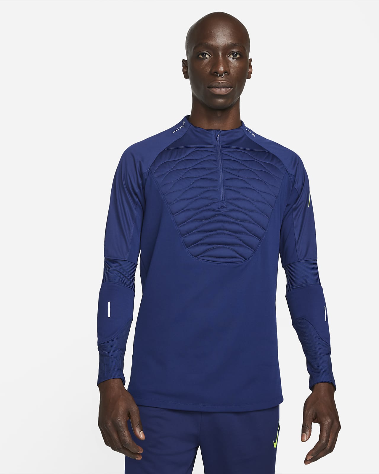 Ανδρική ποδοσφαιρική μπλούζα προπόνησης Nike Therma-Fit Strike Winter Warrior