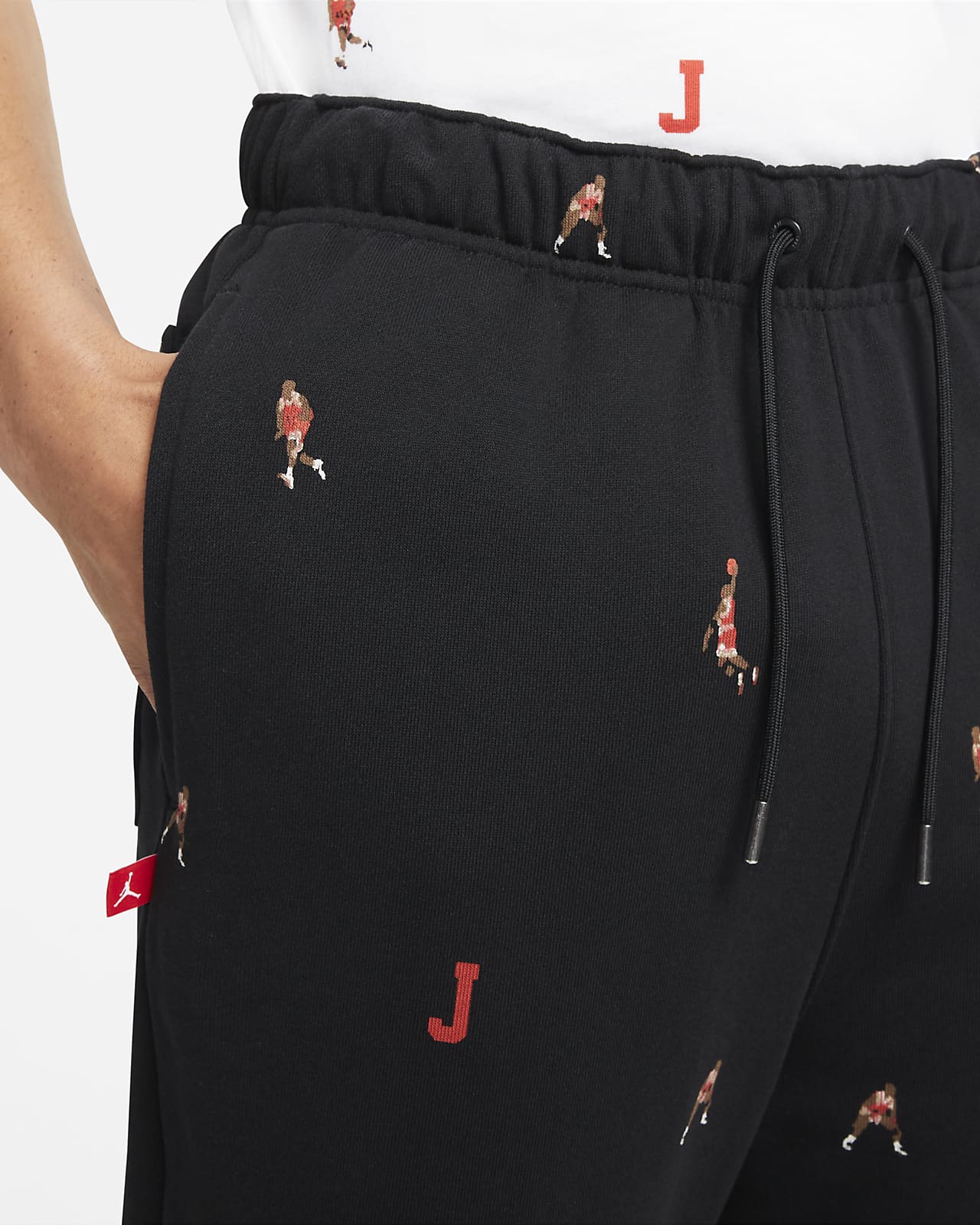 Pantalones estampados de tejido Fleece para hombre Jordan Essentials.  Nike.com