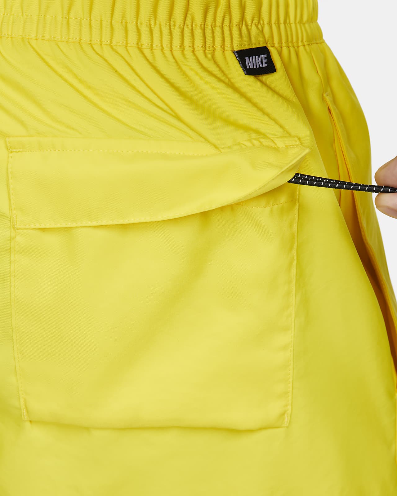 Nike essential shop shorts yellow