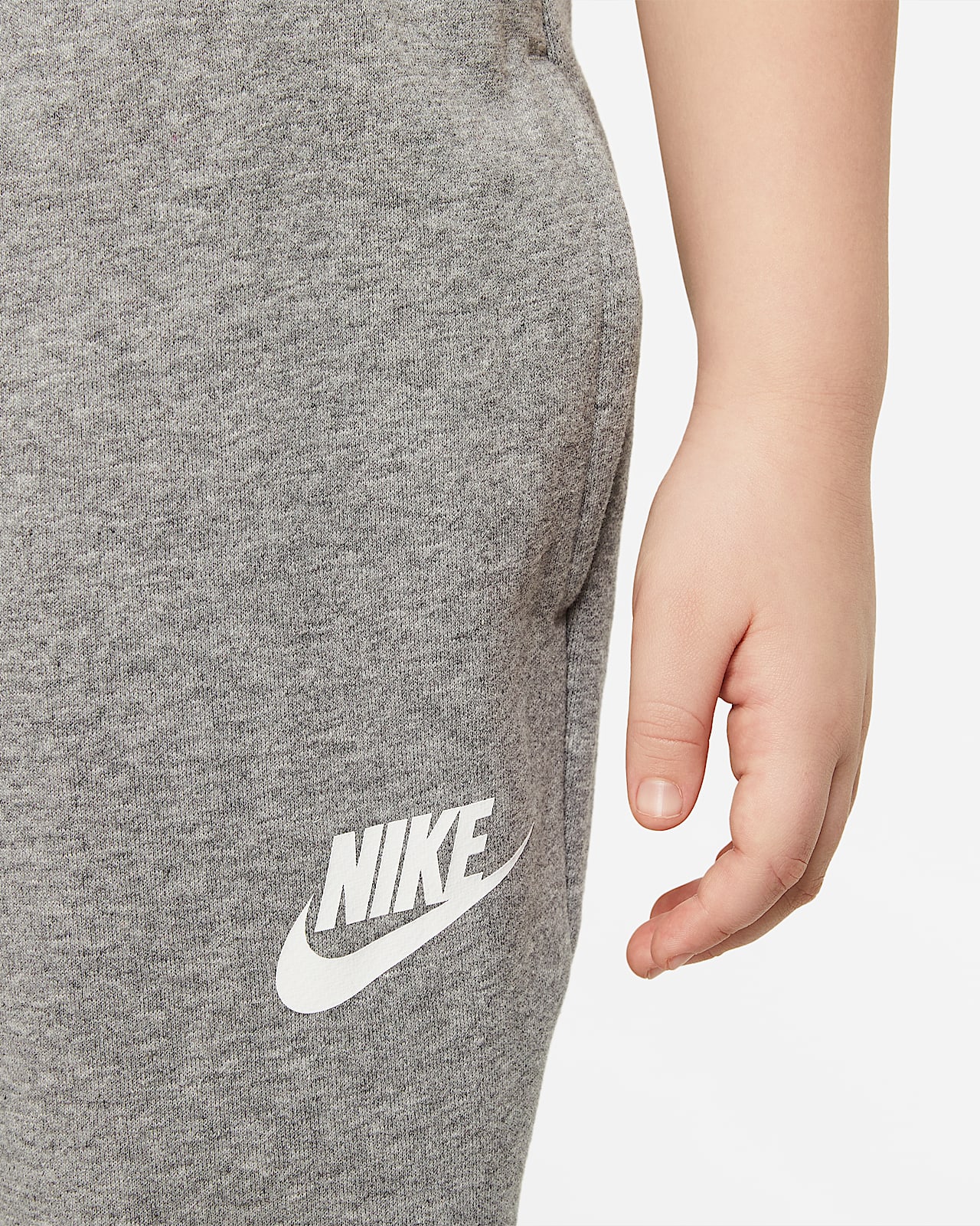 Nike Sportswear Club Nauwsluitende meisjesbroek van sweatstof (grotere maten).  Nike BE