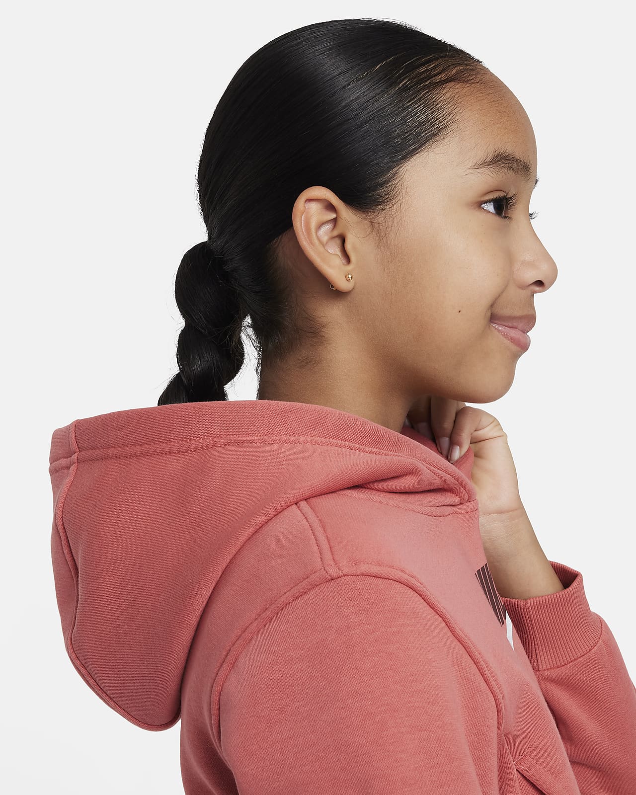 Felpa nike corta best sale ragazza
