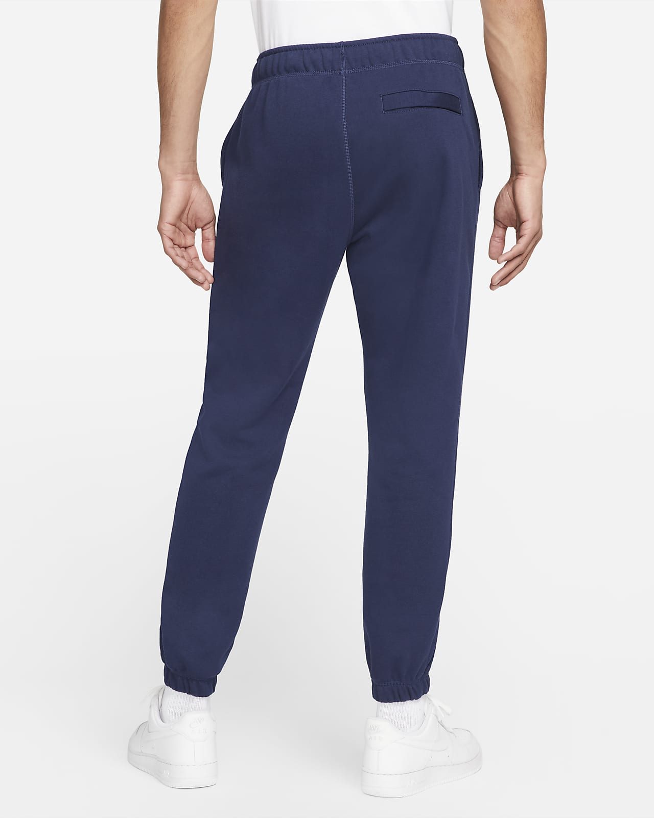 nike swoosh blue joggers