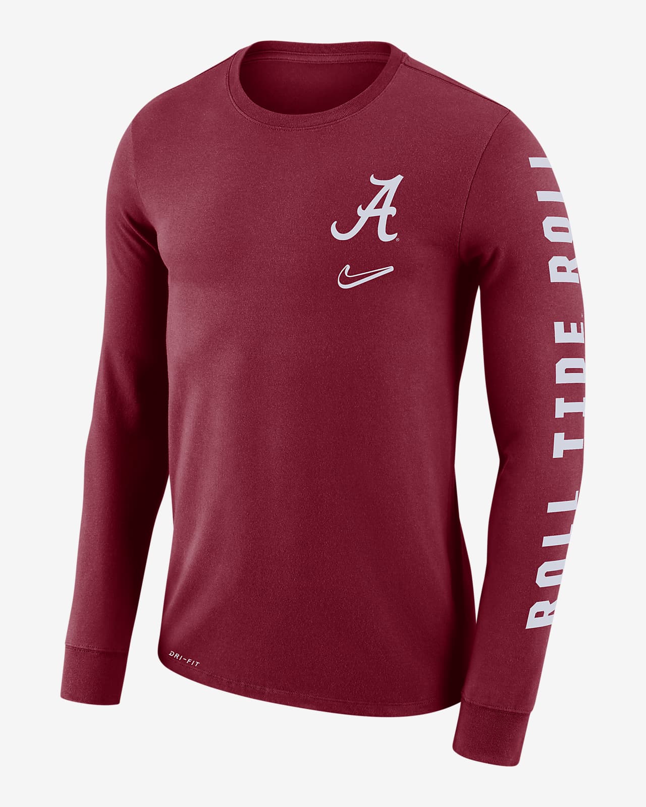 Playera de manga larga para hombre Nike College Dri-FIT Mantra (Alabama) Playera de manga larga para hombre Nike College Dri-FIT Mantra (Alabama)
