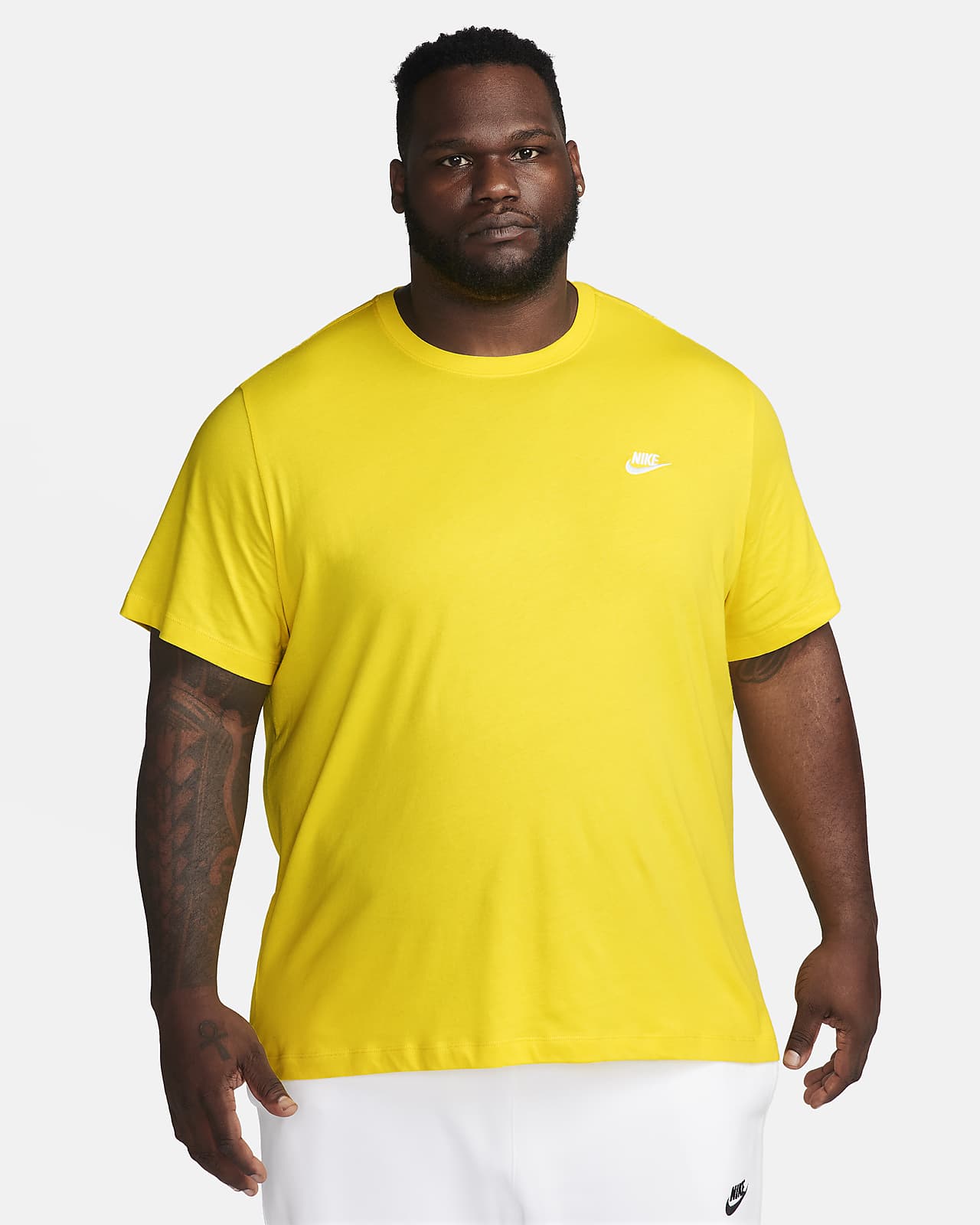  Nike Mens Brasil Athletic Cut Dri-Fit T-Shirt Yellow XL :  Clothing, Shoes & Jewelry