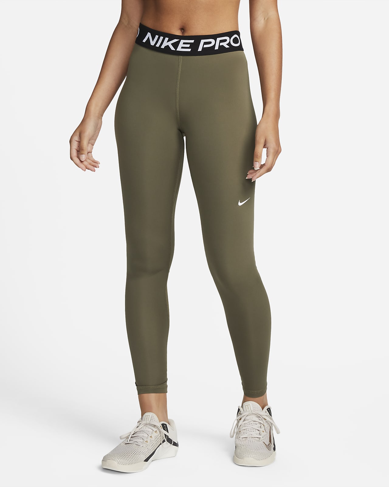 Nike Pro Leggings de talle con paneles - Mujer. Nike ES