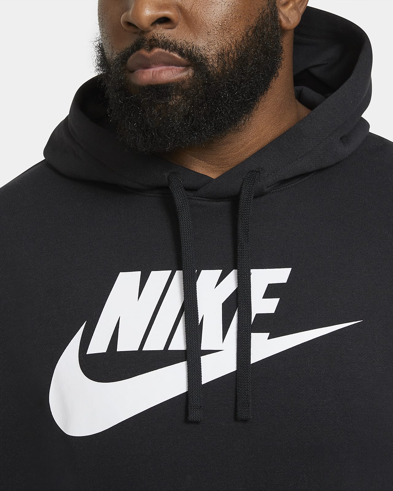 nike men's sportswear club graphic hoodie