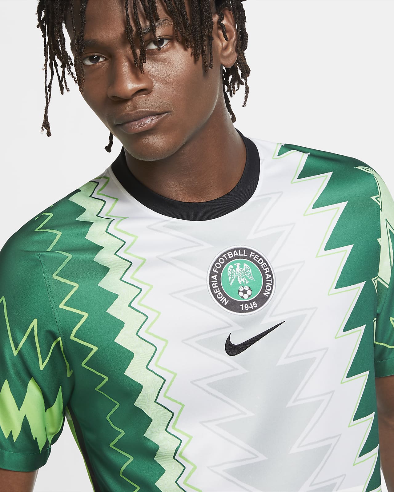 estación de televisión rumor huella Primera equipación Stadium Nigeria 2020 Camiseta de fútbol - Hombre. Nike ES
