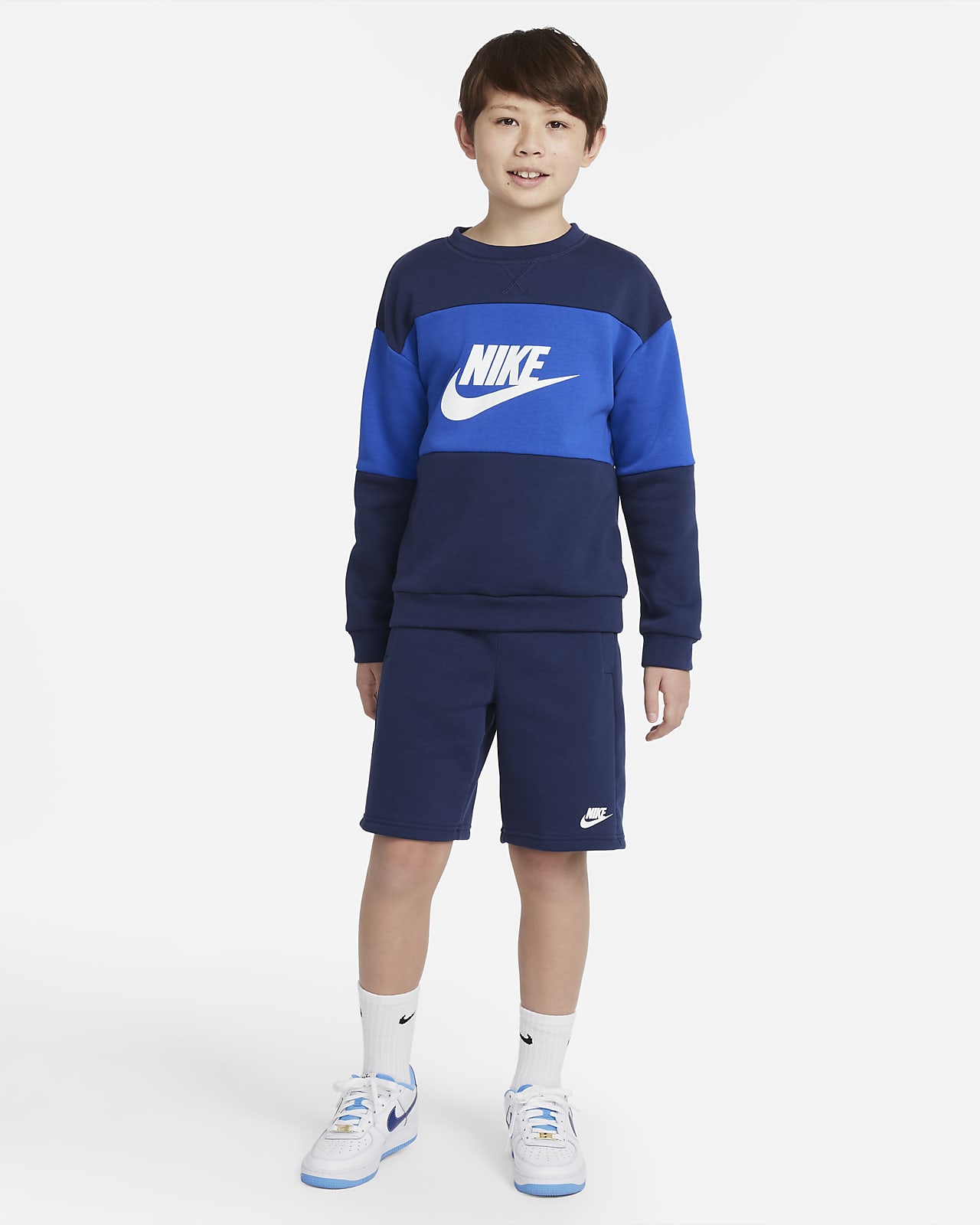 Nike Sportswear Older Kids' French Terry Tracksuit