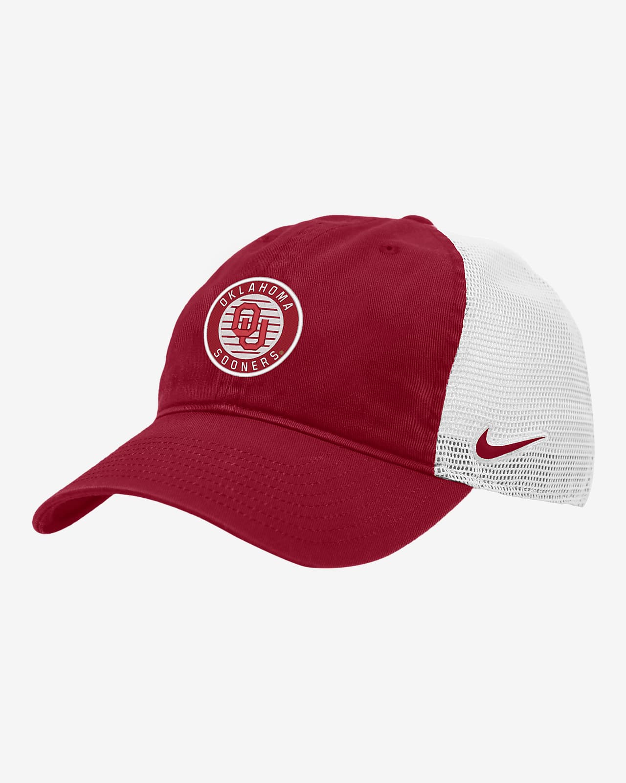 Oklahoma Heritage86 Nike College Trucker Hat