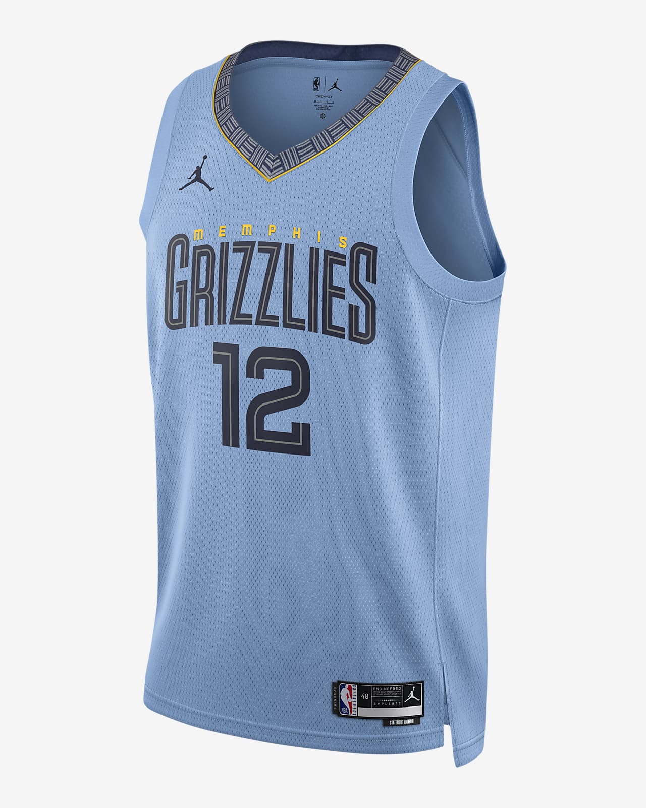 Memphis Grizzlies Statement Edition Jordan Dri-FIT NBA Swingman Jersey ...