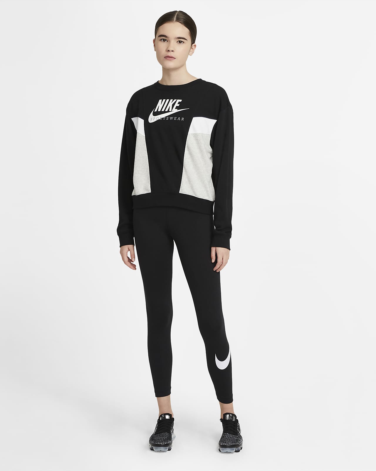 Leggings con Swoosh de tiro medio para mujer Nike Sportswear