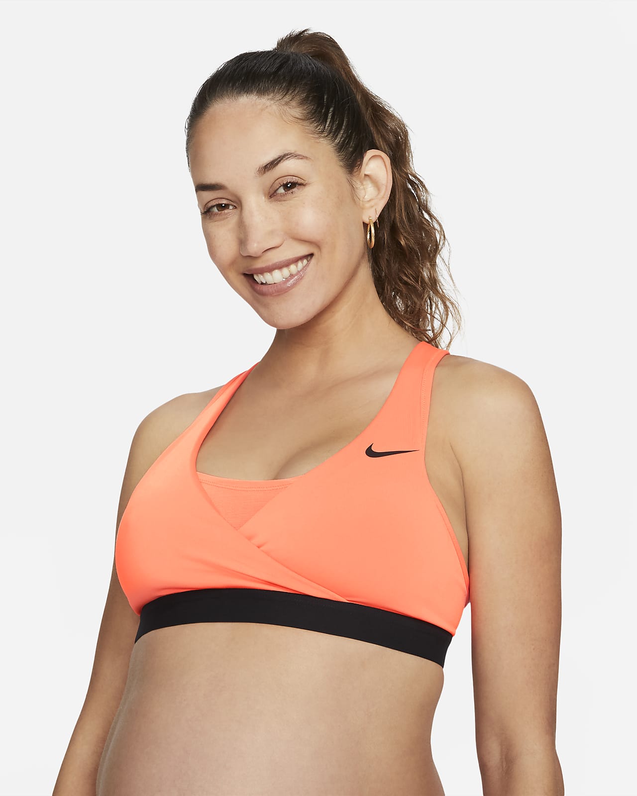 Nike (M) Swoosh Women's Medium-Support Padded Sports Bra (Maternity)
