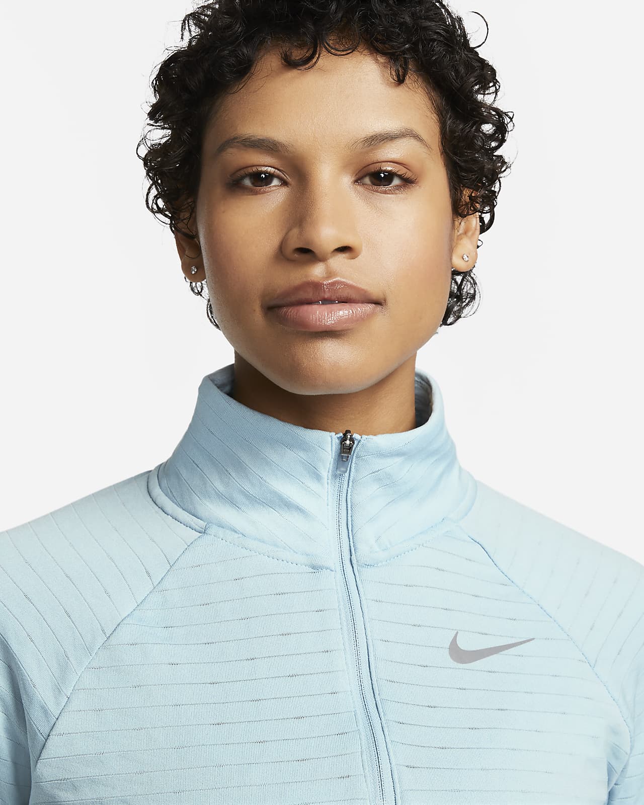 Estacionario Karu Mujer Nike Therma-FIT Women's 1/2-Zip Running Top. Nike LU
