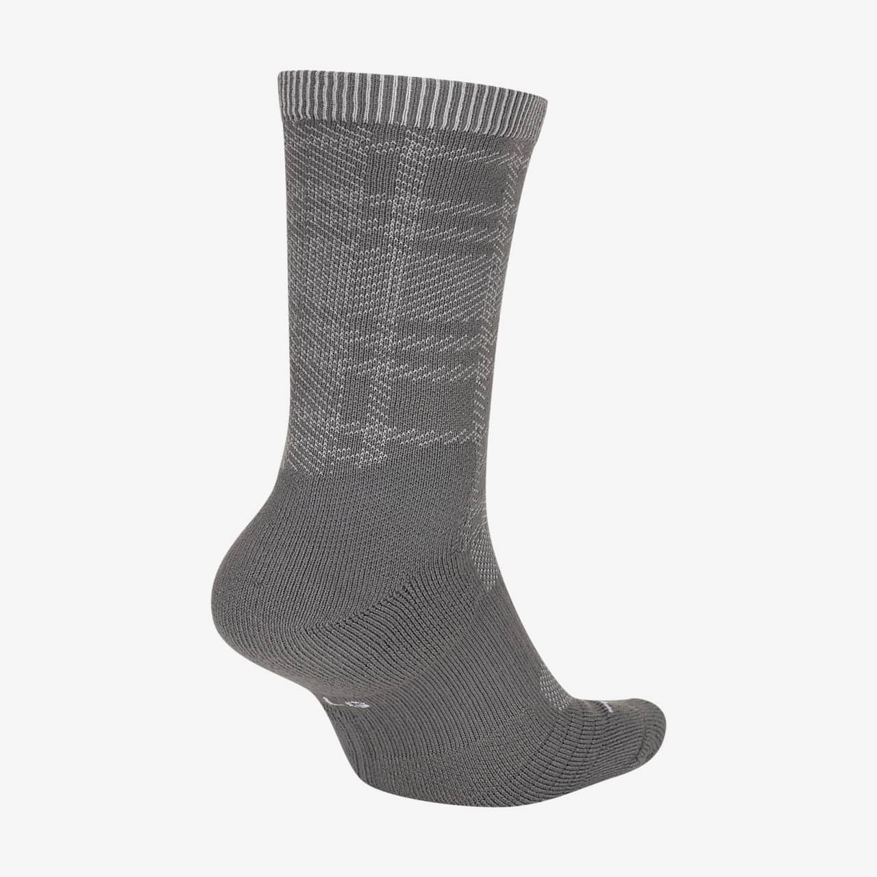 grey nike basketball socks
