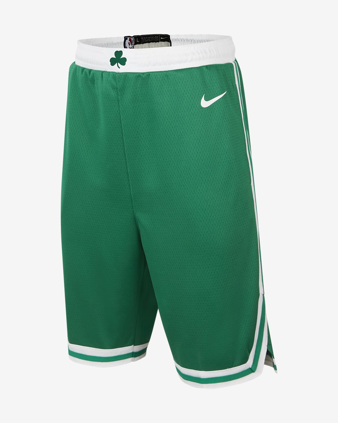 Boston Celtics Icon Edition Older Kids' Nike NBA Swingman Shorts. Nike SI