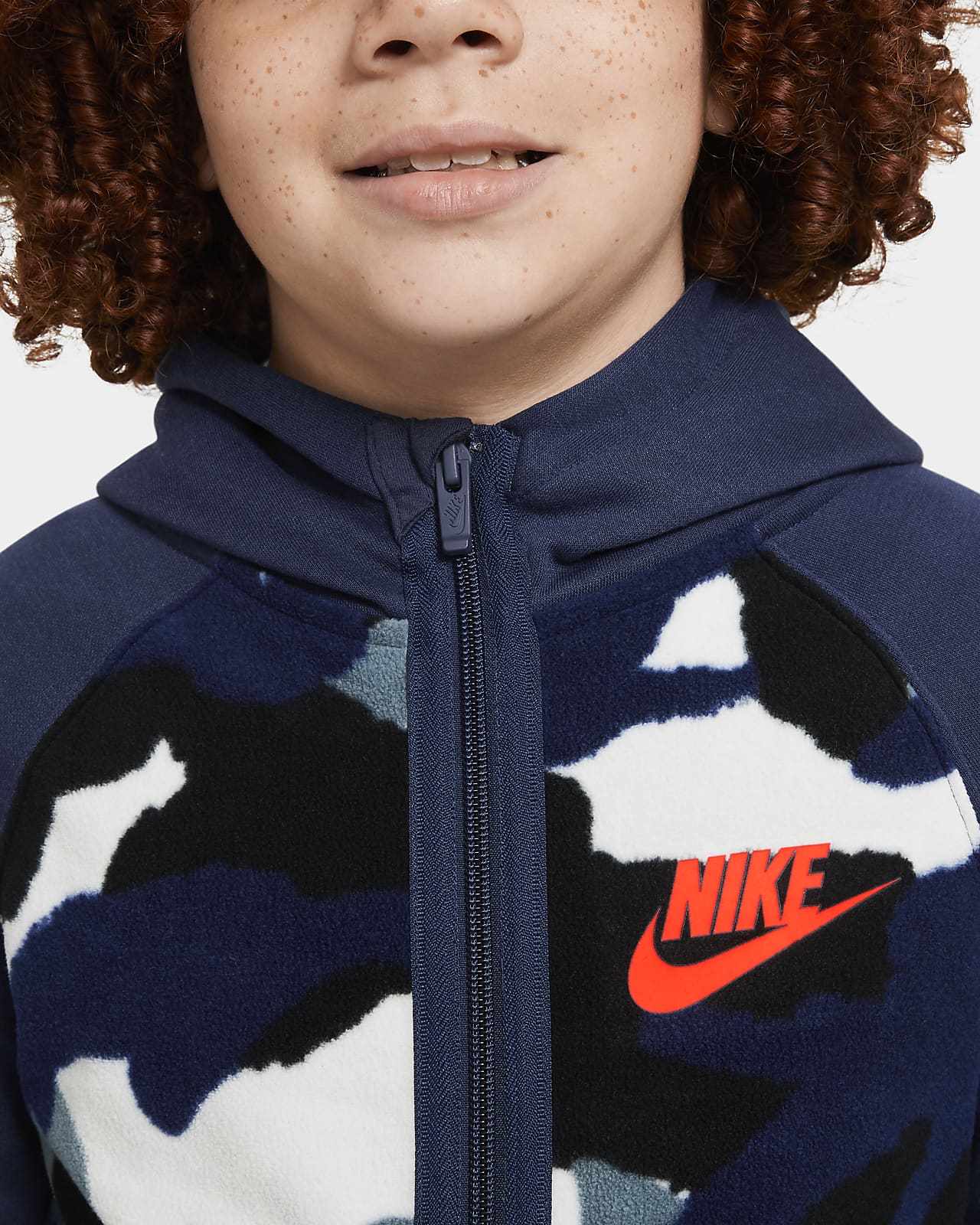 nike club fleece full zip hoodie