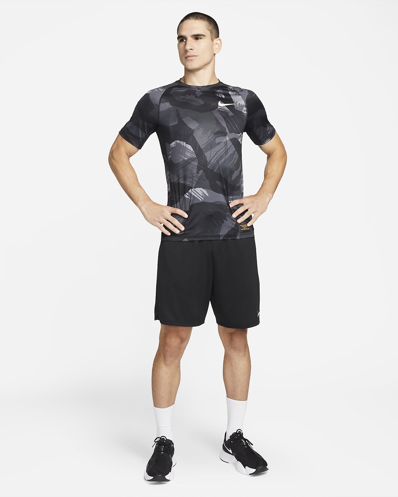 Nike Dri-FIT Men's Short-Sleeve Slim Camo Nike.com