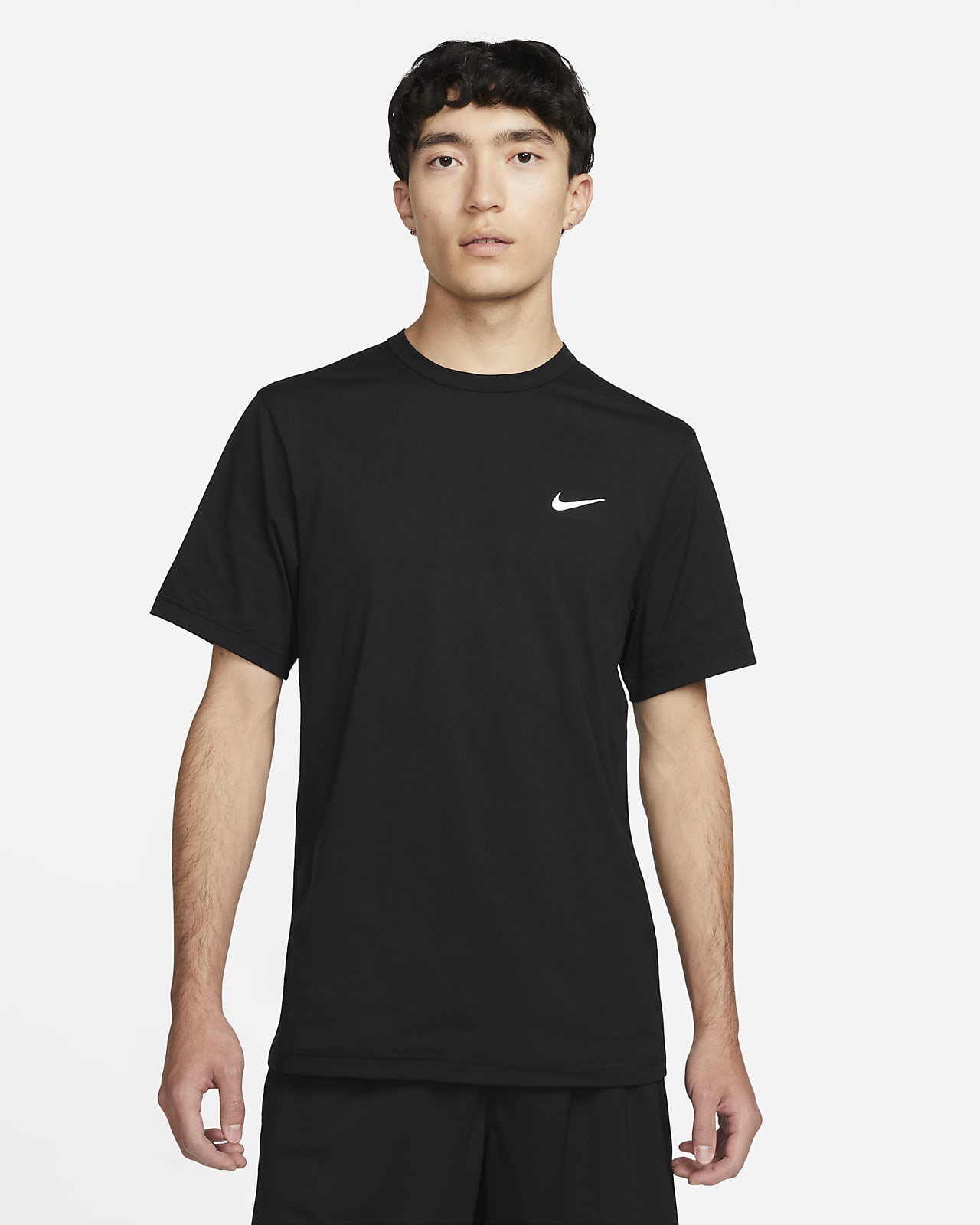 Nike Dri-FIT UV Hyverse Men's Short-Sleeve Fitness Top. Nike PH