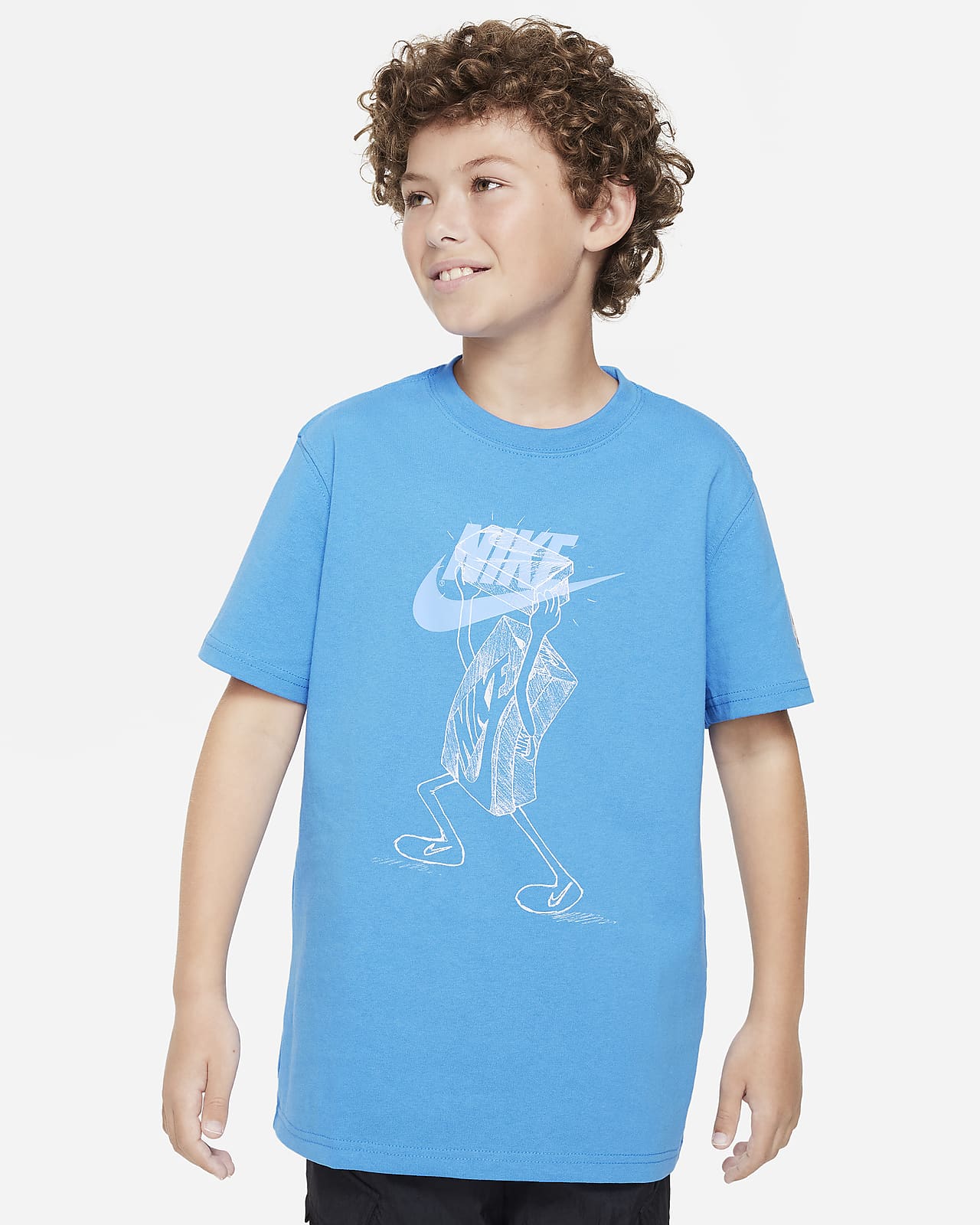 Onheil succes Hoorzitting Nike Sportswear Big Kids' T-Shirt. Nike.com