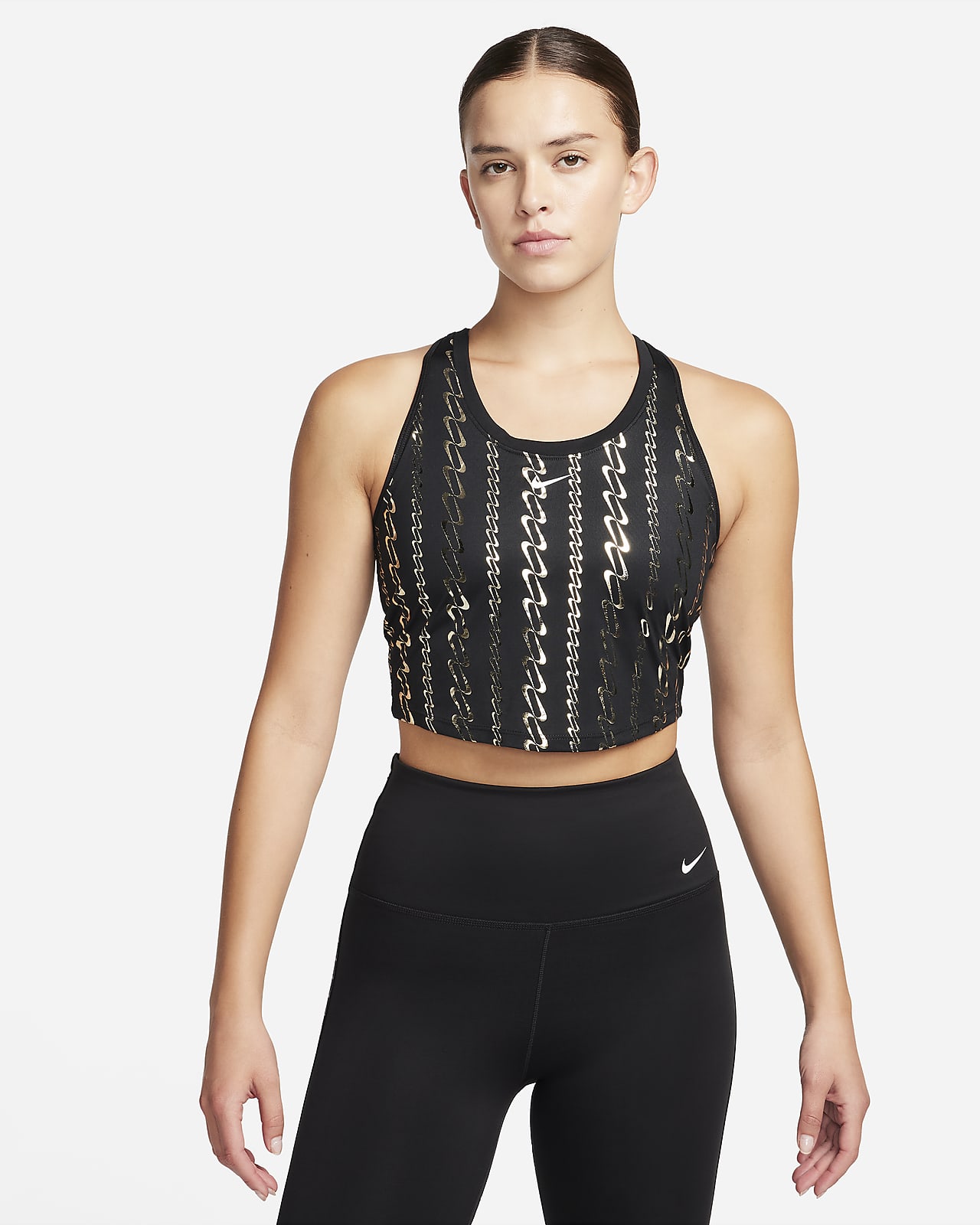 Nike Dri-FIT One Camiseta de tirantes corta con estampado - Mujer