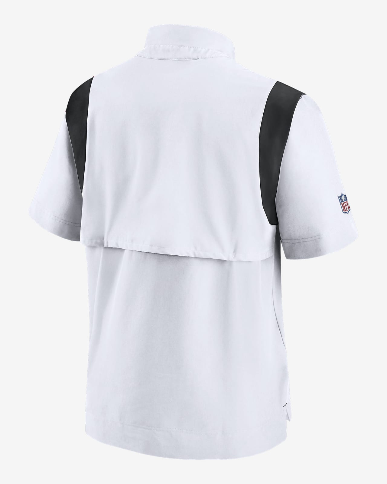 Nike Lockup Split (NFL Las Vegas Raiders) Women's Mid V-Neck T-Shirt.