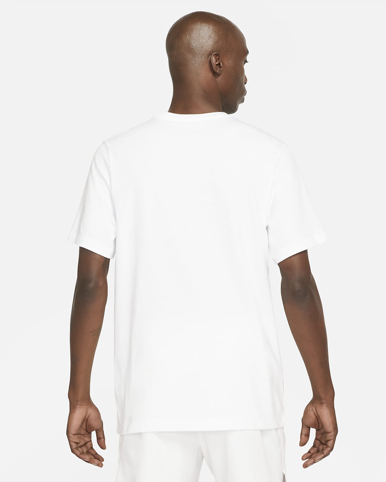 nike white tennis shirt