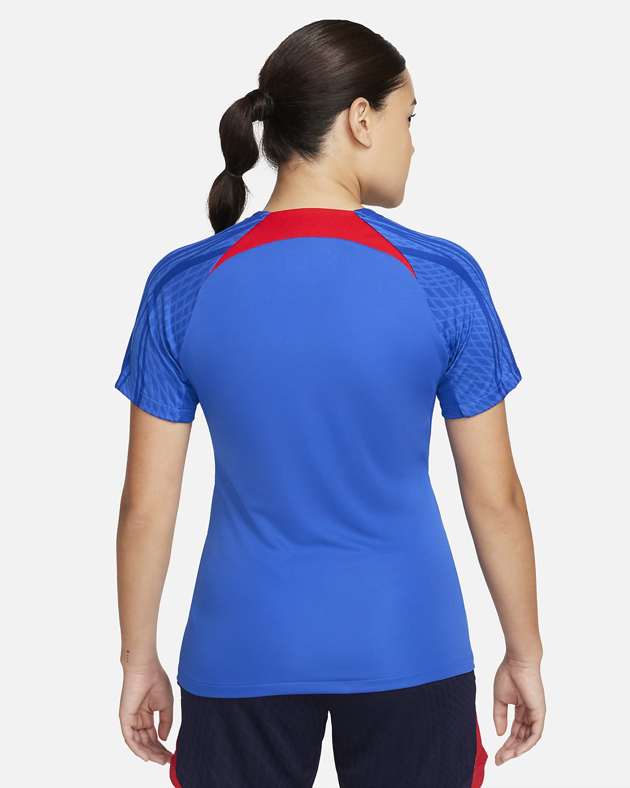 Haut de football en maille Nike Dri FIT Pays Bas Strike pour femme