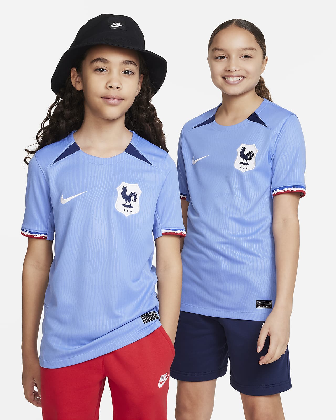 FFF 2023 Stadium Home Older Kids' Nike Dri-FIT Football Shirt