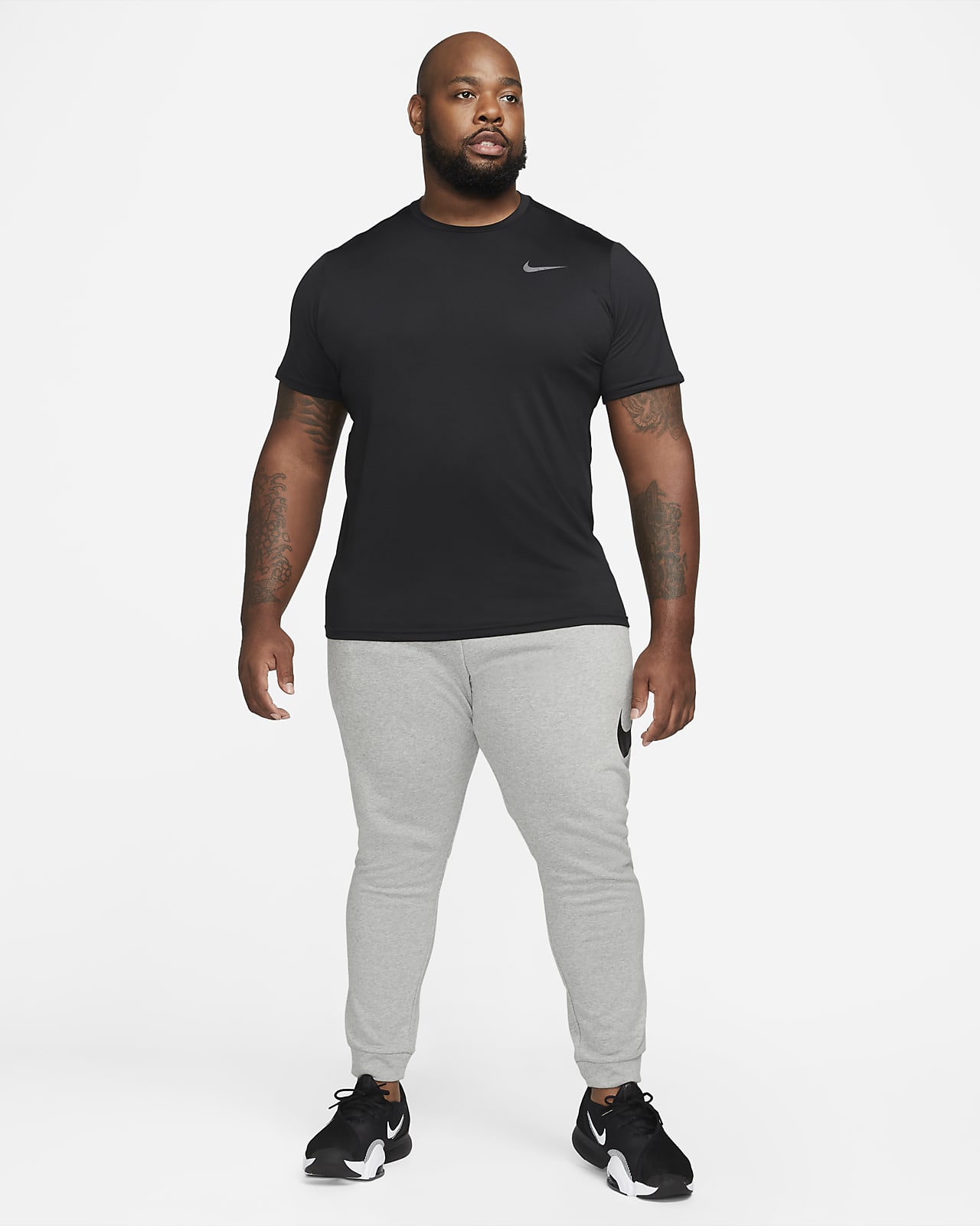 Nike Power Training Black Classic Straight Fit Pants Dri-Fit 803064 Medium