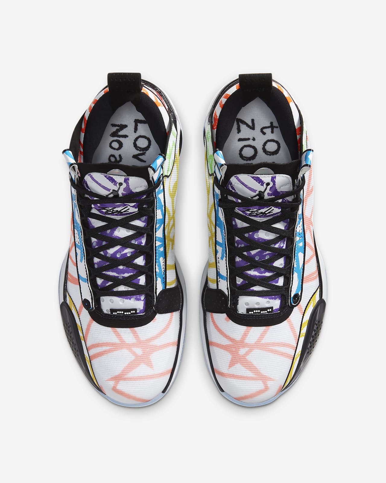 nike with squiggly lines
