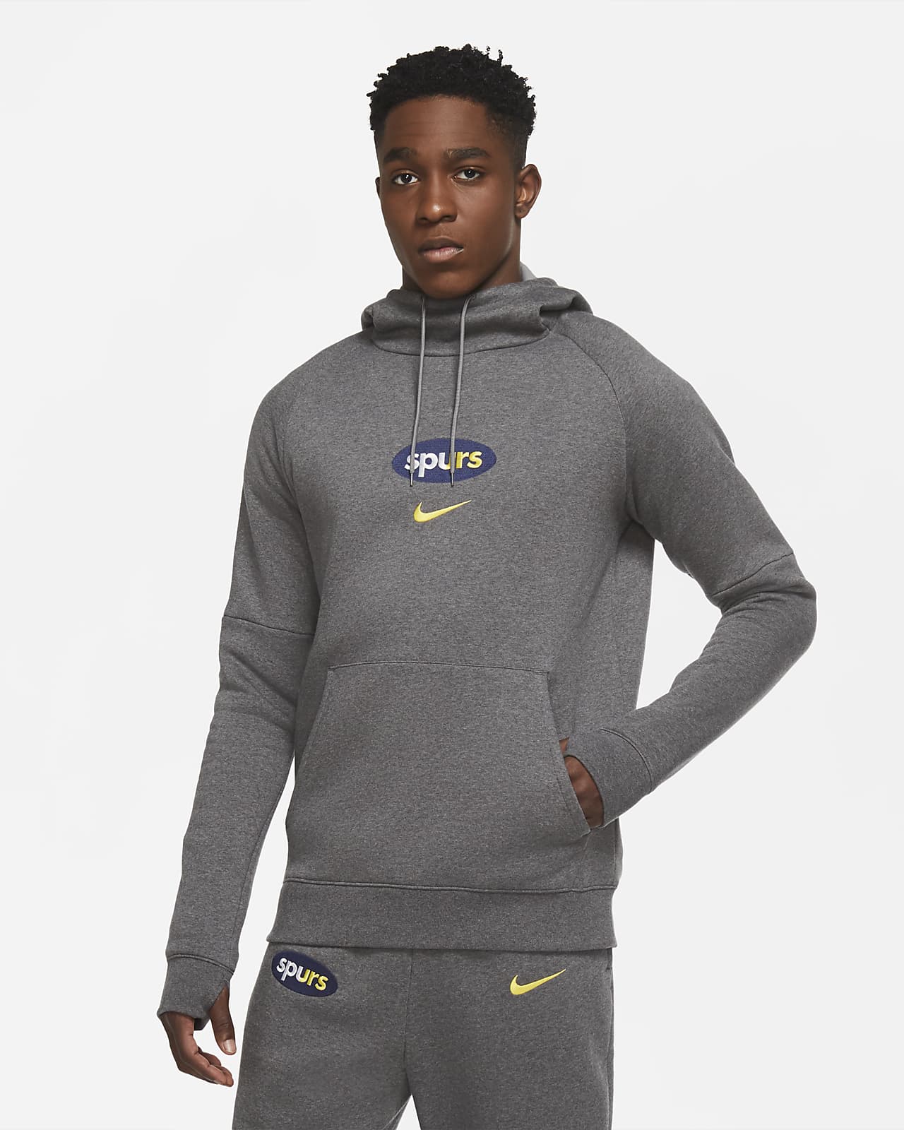 Fleece Pullover Soccer Hoodie. Nike 